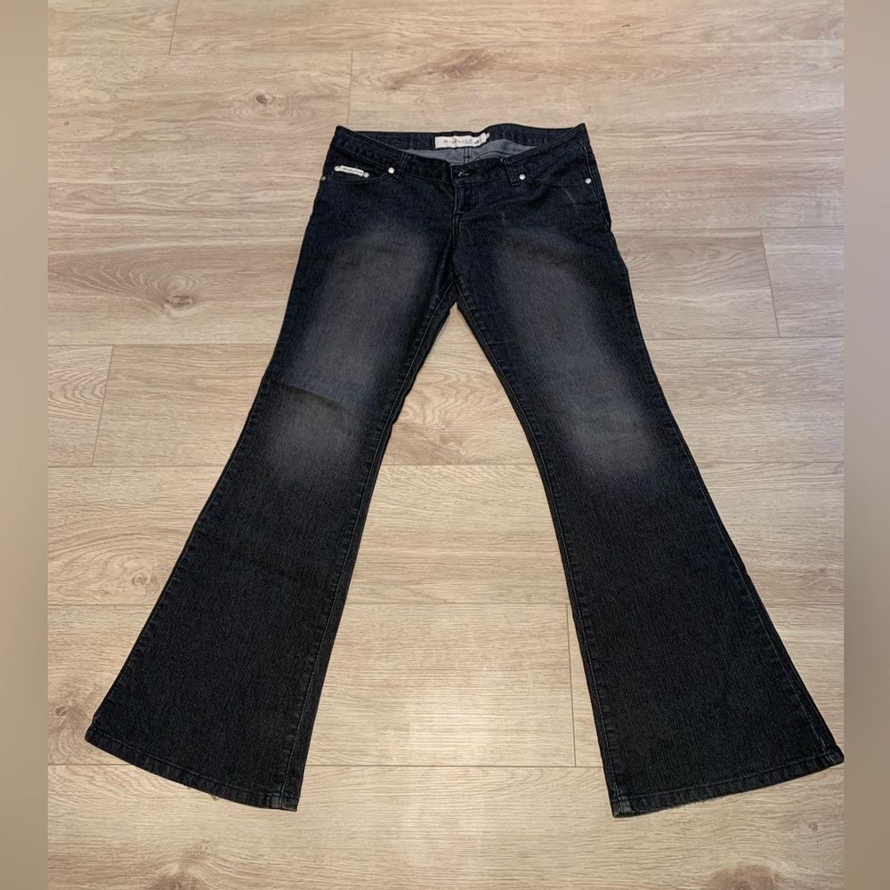 Grey Bell Bottom Jeans Size 11